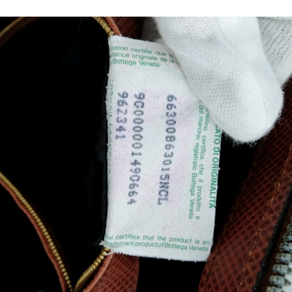 100% Authentic Bottega Veneta Marco Polo Large Black Coated Canvas Tote – Italy - Picture 9 of 9